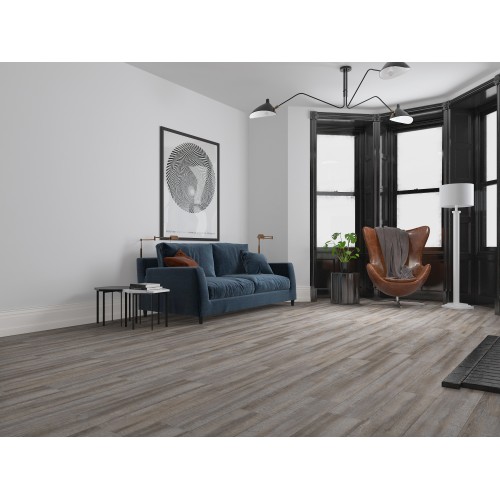 Luxury Vinyl Click-Lock Flooring - French Oak
